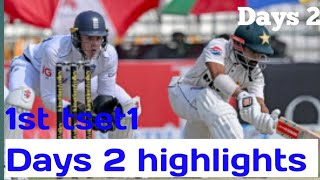 Full Highlights Pakiatan Vs England 1st Test Match Day 2 Highlights 2024 [upl. by Savill]