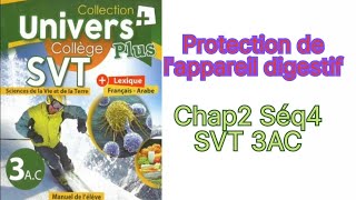 Protection de lappareil digestif Univers plus SVT 3AC [upl. by Nalat106]