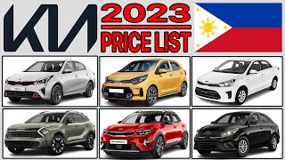 Kia Price List In The Philippines 2023 [upl. by Apollo194]