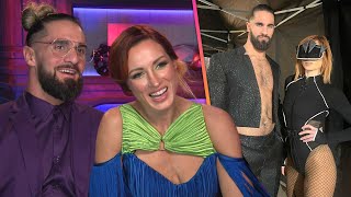 WWEs Becky Lynch and Seth Rollins Spill on Overcoming Jealousy and WrestleMania 39 Exclusive [upl. by Frisse]