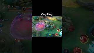 Practicing ling to be ling god mlbb ling onlyling [upl. by Yrrak]