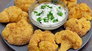 How to make Cauliflour SnacksSeper Crispy Cauliflour bits recipe Rezepte [upl. by Nyvrem]