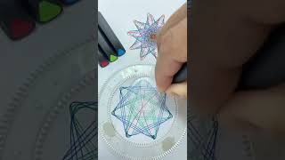 Spirograph colouring spirograph satisfying coloring [upl. by Melessa401]