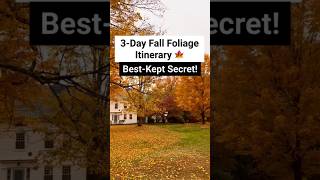 📍New England Fall Foliage 🍂🍁 newengland fall fallfoliage autumn travel travel connecticut [upl. by Madoc]