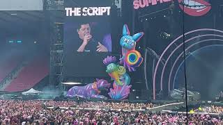 The Script  Breakeven Live Hampden Park Glasgow 29062024 [upl. by Tani251]