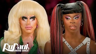 The Pit Stop S16 E09 🏁 Trixie Mattel amp Luxx Noir London Gag Us  RuPaul’s Drag Race S16 [upl. by Los]