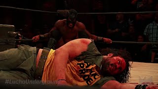 Lucha Underground 91416 WEAPONS OF MASS DESTRUCTION MATCH [upl. by Ybreh651]