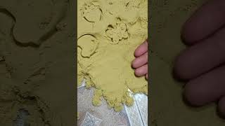 Kinetics sand 🥰😝😛 different shapes [upl. by Noned542]