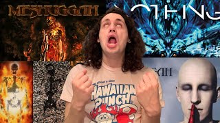 MESHUGGAH Albums Ranked Including “Immutable” [upl. by Atteuqaj]