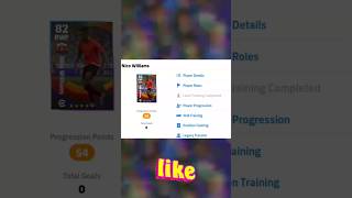 How to do best training Nico Willisms  efootball 2025 short pes2025 konami [upl. by Divadnahtanoj505]