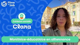 🫂 Clara monitrice éducatrice en alternance  Prix Cohésion Sociale [upl. by Colton250]