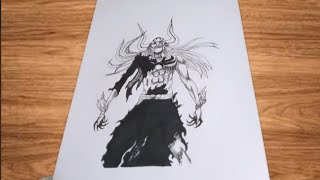 how to draw vasto lorde Ichigo  bleach [upl. by Micki]