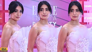 Kritika Kamra Looks Glamorous In Light Pink Off Shoulder Outfit at Elle India Beauty Awards 2024 [upl. by Eardnoed]