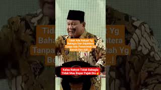 Presiden Prabowo‼️Tidak Akan Bayar Pajak Dia☺️ [upl. by Laefar]