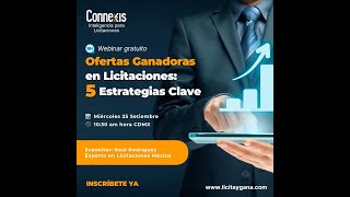 México Ofertas Ganadoras en Licitaciones 5 Estrategias Clave [upl. by Eelarak292]