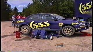 1000 Lakes Rally tests 1993  Subaru amp Mitsubishi [upl. by Boudreaux174]