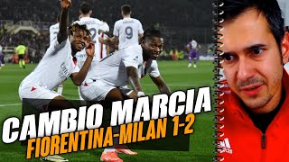 Il Milan adesso sta bene Franchi commovente 🙏 FiorentinaMilan 12 [upl. by Brazee]