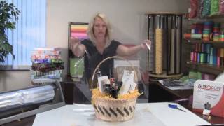 Premier Packaging  How to Make a Gift Basket [upl. by Katzen]