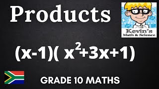 Products Grade 10 binomial x trinomial [upl. by Ttenrag695]