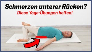 18 Minuten EINFACHE YogaÜbungen gegen Rückenschmerzen [upl. by Obediah461]