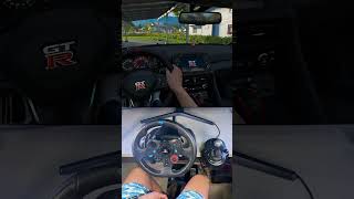 Interior do Nissan GTR R35 no The Crew Motorfest shorts thecrewmotorfest nissan gtr35 [upl. by Lehcim]