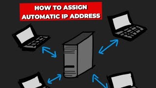 How to assign automatic IP address using DHCP server in packet tracer [upl. by Eanyl516]