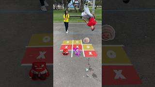 Tic Tac Toe 🔴RED X YELLOW🟡 Inside Out Version parkour insideout2 [upl. by Messab]