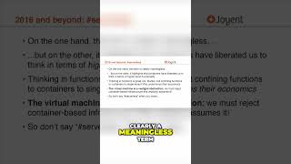 Serverless means softwareless  Tech Rant Bryan Cantril [upl. by Ladnar893]