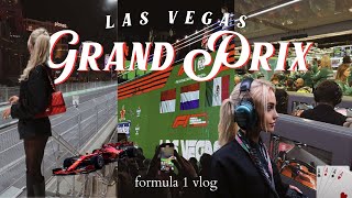 LAS VEGAS GRAND PRIX a formula 1 vlog 🏁🏎️ [upl. by Illona]