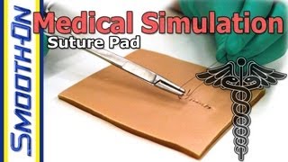 Medical Simulation Creating Your Own Silicone Suture Training Pad [upl. by Chatav]