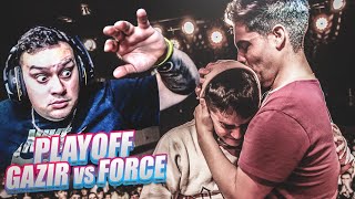 GAZIR gana a FORCE y ASCIENDE a FMS ESPAÑA 2020 😱  Reacciono a Gazir vs Force en Play Off [upl. by Annasiul]