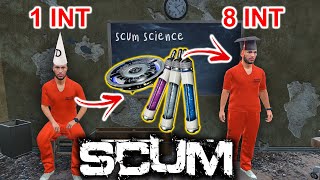 SCUM 09  SCIENCE  How to upgrade your Intelligence and how it affects your skills [upl. by Aicilla]