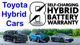 Toyota Hybrid Car 8 Year Battery Warranty Mileage Cruiser Hycross Hyryder [upl. by Irfan23]