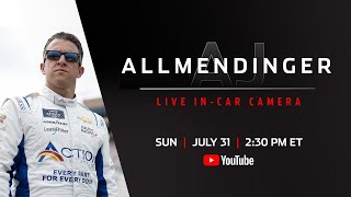 LIVE AJ Allmendingers Indy Road Course incar camera presented by Sunoco [upl. by Alfie83]