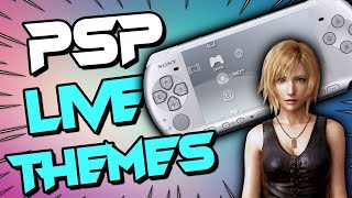 PSP Themes Are Better Than PS Vita Themes  Superior LIVE Themes in 2022 [upl. by Yadahs]