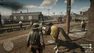 New GOLD Horse in RDR 2 [upl. by Alema248]