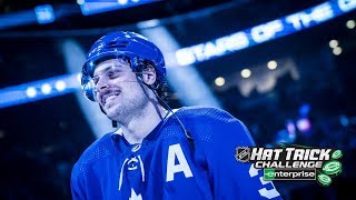 Matthews notches 1st hat trick since NHL debut [upl. by Kovacev633]