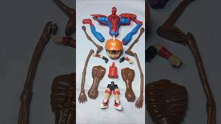 AVENGERS TOYS SPIDERMAN VS SIREN HEAD VS BOBOIBOY avengers shorts [upl. by Hayward]