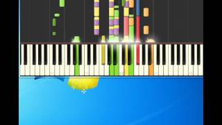 Lenny Kravitz Again Piano tutorial by Synthesia [upl. by Anneliese]