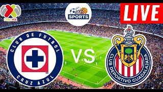 Cruz Azul vs Chivas Live Score [upl. by Anitap]