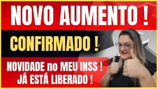 🔴 NOVO AUMENTO CONFIRMADO   NOVIDADE no MEU INSS JÁ ESTÁ LIBERADO   ANIELI EXPLICA [upl. by Assilen]