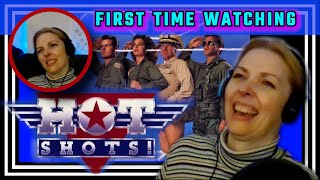 HOT SHOTS  movie reaction  FIRST TIME WATCHING [upl. by Idok]