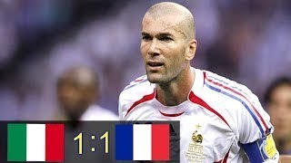 Italy VS France ► World Cup 2006 Final ● 11 53 HD [upl. by Afatsuom950]