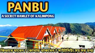 🏕️ PANBU Kalimpong  Panbudara Tour  New Offbeat Place In North Bengal  Kalimpong Tour 2024 [upl. by Leanard]