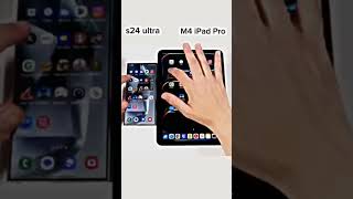 iPad pro Max VS Samsung galaxy s 24 ultra viralvideo [upl. by Herod]