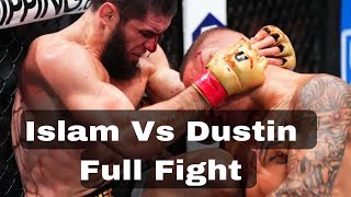 Islam Makhachev vs Dustin Poirier  full fight 302 [upl. by Diet]