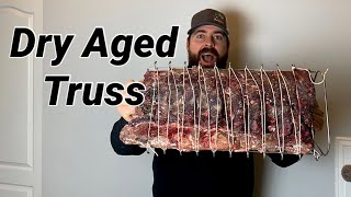 Steakager Pro 40  Dry Aging Boneless Ribeye How to Truss onto The Rack [upl. by Funk544]