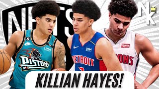 BREAKING Brooklyn Nets Sign Killian Hayes to an Exhibit 10 deal [upl. by Ahsikyw]