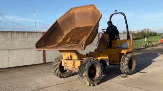 THWAITES 6 TON SWIVEL SKIP DUMPER [upl. by Nobel293]