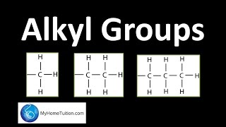 Alkyl Groups  Carbon Compound [upl. by Eboh]